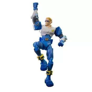 52TOYS 3.75 Series Capcom Captain Commando 3.75 дюймов Высокоподвижная кукла Фигурка Окрашенная Нержавеющая сталь