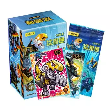 52TOYS BEASTBOX Коллекционные карточки 5 шт./шт. 10 шт./КОРОБКА