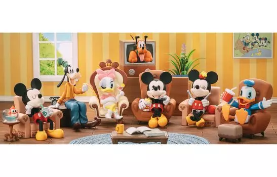 52TOYS БЛАЙНДБОКС Микки и друзья Счастливая встреча друзей КОРОБКА и 6 штук