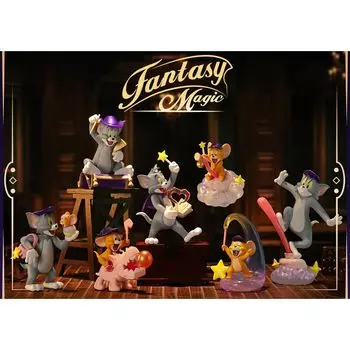 52TOYS BLINDBOX Том и Джерри Фэнтези Волшебная шкатулка 6 предметов