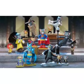 52TOYS BLINDBOX Том и Джерри Уорнер 100-я годовщина серия 6 предметов КОРОБКА