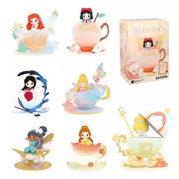 52TOYS DISNEY PRINCESS Sweeties Blind Box Trading Figure Collection Figure Painted Gacha Gacha Desktop Decoration Doll Toy Perfect for Disney Anime