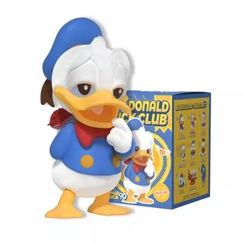 52TOYS DONALD DUCK CLUB Series Blind Box Trading Figure Collection Figure Painted Gacha Gacha Desktop Decoration Doll Toy Toy Perfect for Disney Anime