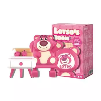 52TOYS Toy Room Series Blind Box Trading Figure Collection Figure Movie Story Lotso Hug Bear Painted Gacha Gacha Desktop Decoration Doll Toy Perfect