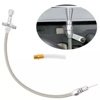 530 мм автомобильный трансмиссионный двигатель масло трансмиссионная жидкость щуп инструмент трансмиссионный щуп индикатор уровня жидкости для Chevy TH-400 инструменты чёрный