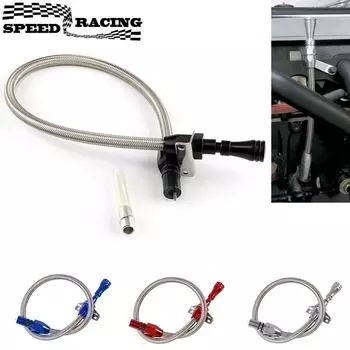 530 мм гибкий нержавеющий щуп для трансмиссии для GM Chevy TH-400 TH-350 Turbo SBC BBC 350 400 синий