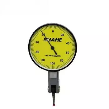 5313-02A Лучшая шкала уровня точности метрические рельсы ласточкин хвост 0-0,2 мм циферблатный тестовый индикатор с красным камнем