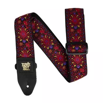 5369 Ремень для гитары ЖАККАРДОВЫЙ РЕМЕНЬ CRIMSON ROYAL BLOOM Жаккардовый ремень Crimson Royal Bloom [ERNIE BALL] [Подлинный]