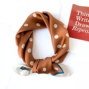 53 * 53 см шелковичный маленький квадратный шарф многофункциональный профессиональный модный декоративный шелковый шарф для весны и осени теплая шаль 53*53cm