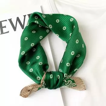 53 * 53 см шелковичный маленький квадратный шарф многофункциональный профессиональный модный декоративный шелковый шарф для весны и осени теплая шаль 53*53cm