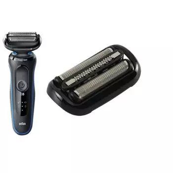 [53B] Braun Razor EasyClean 5 6 Series Бритвенные лезвия, совместимая с сетью головка 53B, корейские лезвия