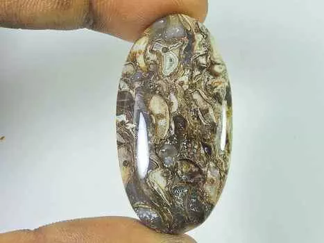 53Cts. Натуральный камень кальцит овальный кристалл кабошон россыпью драгоценный камень 23X45X06 мм SK-3436