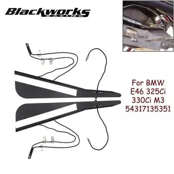 54317135351 Комплект для ремонта стойки крыши кабриолета для BMW E46 325Ci 330Ci M3 Инструменты для ремонта автомобиля Комплект для ремонта верхней C-колонны черный чёрный