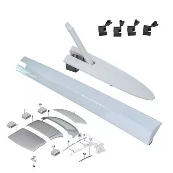 54377187747 Пластиковая крышка шарнира крыши, 2 шт. 54377184048