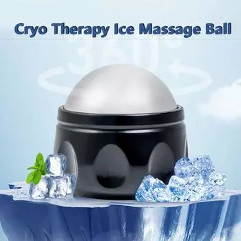 54 мм ледяные шары для лица холодный/горячий массажный ролик для лица криотерапия ледяной массажный мяч СПА белый