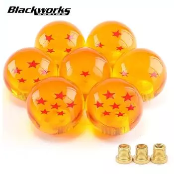 54 мм шариковая ручка переключения передач для механической коробки передач 1-7 звезд с винтовой гайкой оранжевого цвета SK-1004