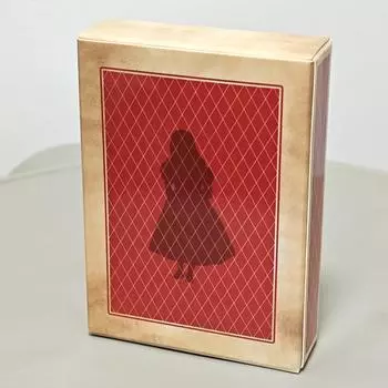 54 шт. игральных карт «Алиса в стране чудес», полная колода, бумага для скрапбукинга, покерная колода 9*6,5 см