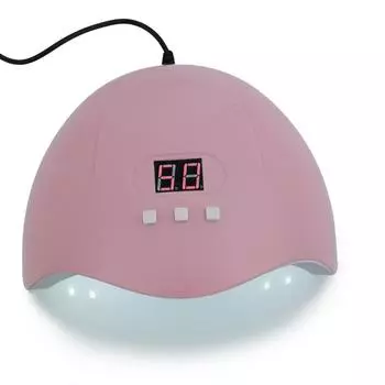 54 Вт машина для сушки ногтей УФ светодиодная лампа портативный кабель Micro USB для домашнего использования УФ-гель для сушки лака 18 светодиодов лампа инструменты для дизайна ногтей розовый