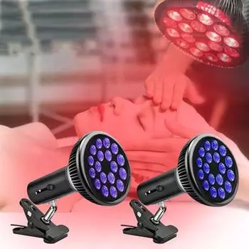 54 Вт УФ-лампа для загара для лица и тела с поворотом на 180 градусов красный