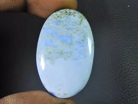 54Cts. Натуральный перуанский голубой опал овальный кристалл кабошон россыпью драгоценный камень 24X41MM SK-2491