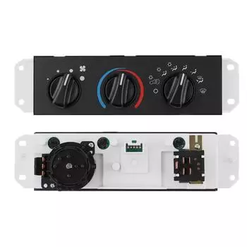 55037473AB,HVAC Heater Control Switch Panel, A/C with Blower Motor Switch FITS Jeep Wrangler TJ 1999-2004