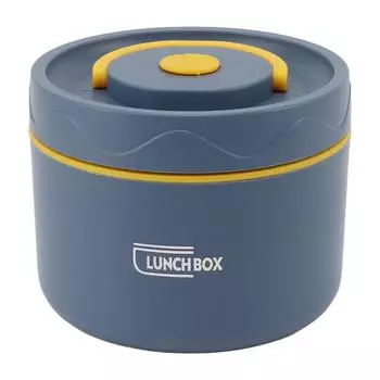 550 мл нержавеющая сталь изолированный ланч-бокс Bento штабелируемый 2-х уровневый круглый ланч-бокс Bento нержавеющая сталь Microwave Oven Style, Creamy White