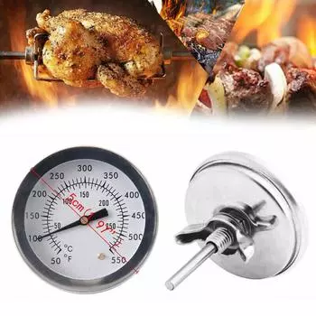550 термостат для барбекю, инструмент для барбекю, нержавеющая сталь