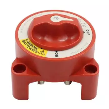 5511E 32В 350А 2 положения Вкл / Выкл Двойной контур Плюс Выключатель аккумулятора