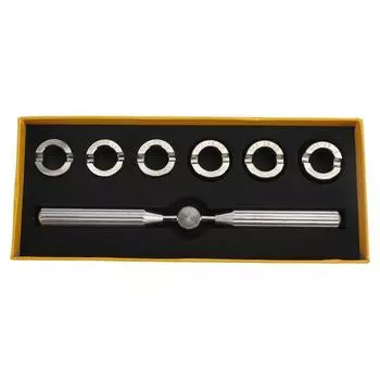 5537 Открывалка для часов 18,50 20,20 22,50 26,50 28,30 29,50 мм Портативный инструмент для закрытия и снятия корпуса часов из сплава