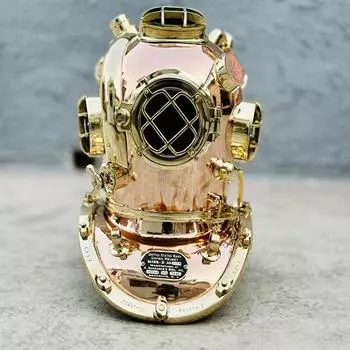 55,88 см Медный латунный водолазный шлем ВМС США Mark V для подводного плавания
