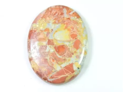 55 карат. Натуральный яшма Малингано, овальный кристалл кабкошон, россыпью, 29X40 мм SK-2396