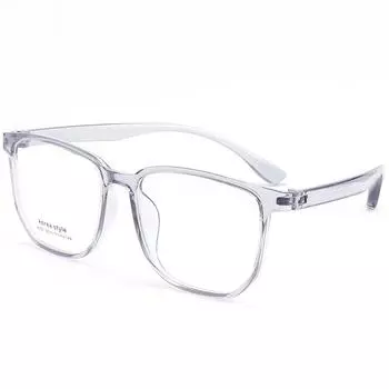 55 мм новая оправа для очков для близорукости, мужские повседневные очки в большой оправе, сверхлегкие очки TR в оправе по рецепту, 150 -0.5