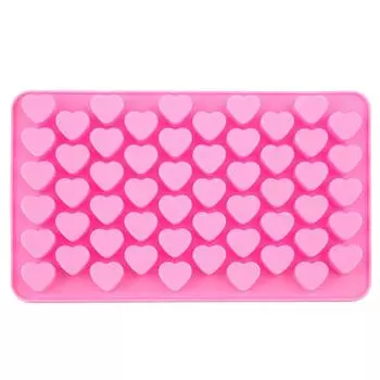 55 ячеек трафарет для выпечки в виде сердца с любовью своими руками силиконовая литьевая форма мягкая форма для шоколадного мыла торт пудинги свечи