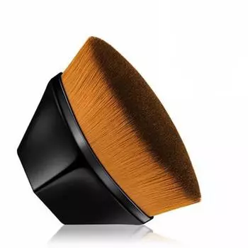 № 55 Волшебная кисть для тональной основы без следов, не съедающая тональную основу, кисть для рассыпчатой пудры, косметические инструменты чёрный