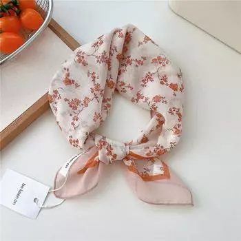 55cm Scarves Kerchief Bandanas Casual Headscarf Hair Ribbon Accessories for Women 3