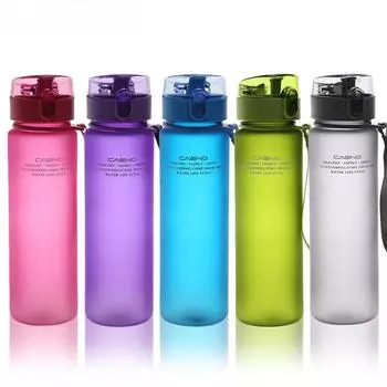 560 мл, высококачественная бутылка для воды, уличные спортивные герметичные школьные бутылки с водой для детей, посуда для питья, без BPA 400ml