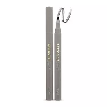 563 Lab Tattoo Fit Brow Pen 0.9g, 01 Gray Black, 1 piece
