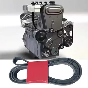 56992-RV0-A05 Резиновый ремень привода кондиционера двигателя автомобиля, подходит для Honda/Acura