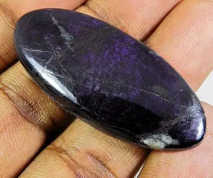 56Cts. Натуральный пурпурит овальный кабошон россыпью драгоценный камень 27X41X05 MM PP-1495