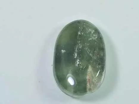 57 карат лодолит садовый кварц овальный кристалл кабошон россыпью драгоценный камень 21X33X04MM SK-3391