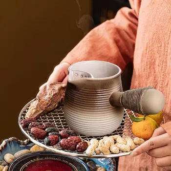 580 мл керамический чайник для кипячения воды листовой чайный чайник с ручкой, предотвращающей ожоги Style A