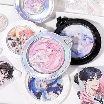 58/75 мм водонепроницаемый значок сумка для показа брошь упаковка подарочная сумка аксессуары брелок 75MM