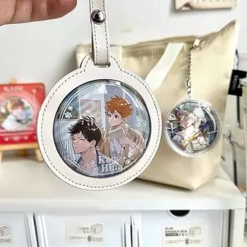 58/75 мм водонепроницаемый значок сумка для показа брошь упаковка подарочная сумка аксессуары брелок 58mm