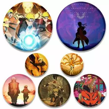 58 мм 58 мм аниме фигурки булавки косплей мультфильм жесть значки манга периферийные модные ювелирные аксессуары фанаты подарки одежда сумка декор