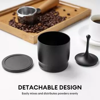58 мм чашка для дозирования кофе из алюминиевого сплава воронка для дозирования эспрессо чаша для заваривания портафильтр дозирующее кольцо распределитель кофейный инструмент чёрный