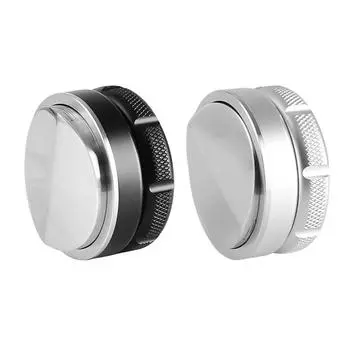 58 мм Темпер для кофе Распределитель кофе Регулируемые аксессуары для кофе Эспрессо чёрный