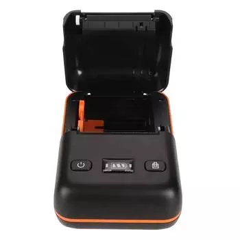 58 мм термопринтер BT4.2 соединение 50-80 ммс 203DPI тип C автоматический переход в спящий режим пробуждение транспортная этикетка EU Plug