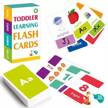 58 шт./компл. Когнитивная тренировка интерактивные обучающие игрушки Монтессори ABC алфавит буквы детские style 1