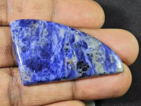 58Cts. 100% натуральный голубой лазурит лечебный драгоценный камень россыпью 29X44X05 мм SK-1069