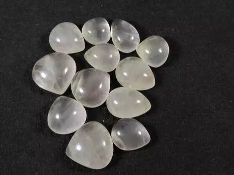 58Cts. Натуральный нежно-розовый кварц в форме сердца, россыпью, 12 шт., лот 09-11 мм RQ-1395